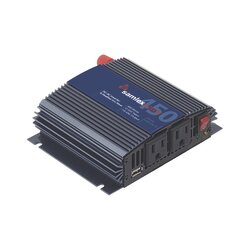 Inversor de Corriente (CD-CA). Potencia Nominal 450 W, Ent:12Vcd, Sal: 115Vca 60 Hz