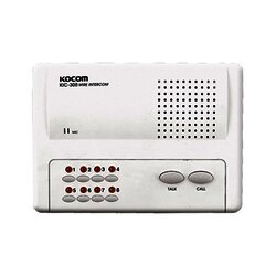 Sistema de intercomunicador manos libres para 8 extensiónes