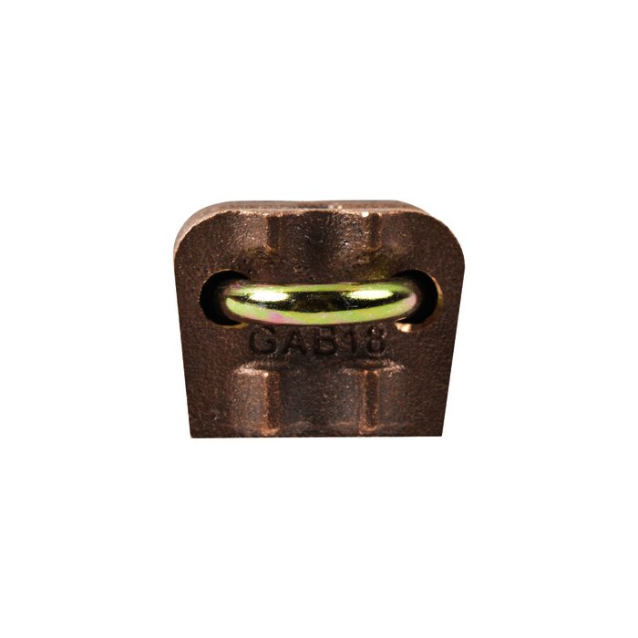 Conector de Varilla 5/8" a Cable Calibre 4 (Cuatro) a 3/0 (Triple Cero).