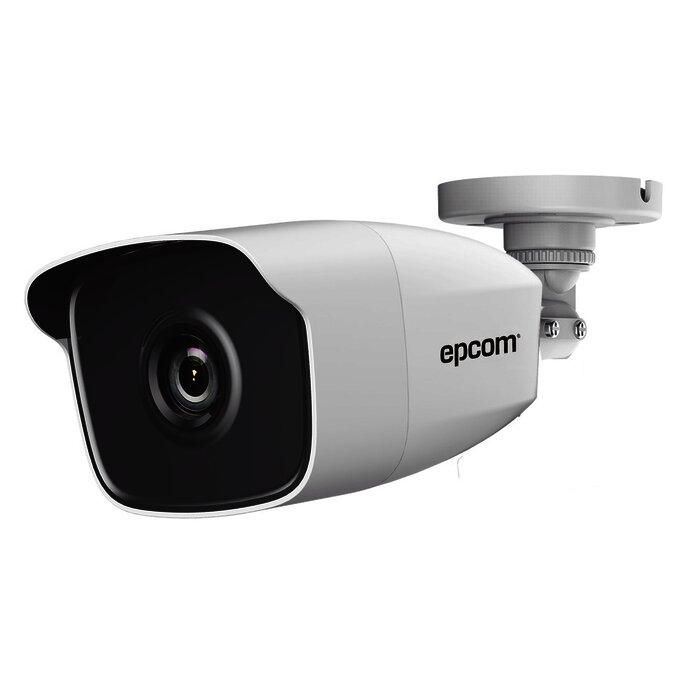 Bala TURBOHD 4 Megapixel / Lente 2.8 mm / Gran Angular / Exterior IP66 / 40 mts IR EXIR / Metal / 4 Tecnologías / 12 VCD