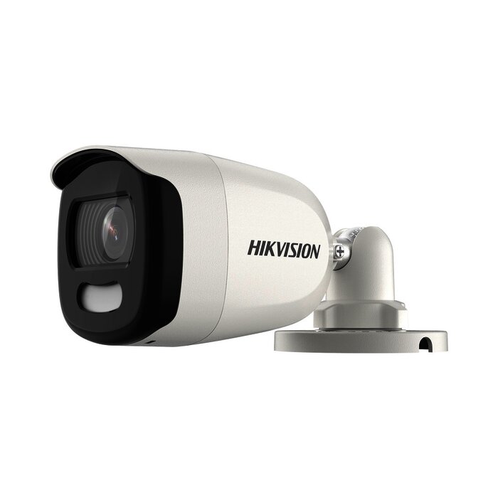 Bullet TURBO 5MP / Imagen a color 24/7 / Lente 2.8 mm / METAL / Luz blanca 20 mts / Exterior IP67 / TVI-AHD-CVI-CVBS