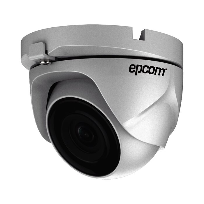 Turret TURBOHD 1080p / METÁLICA / Gran Angular 103° / Lente 2.8 mm / IR EXIR Inteligente 20 mts / Exterior IP66 / TVI-AHD-CVI-CVBS / dWDR