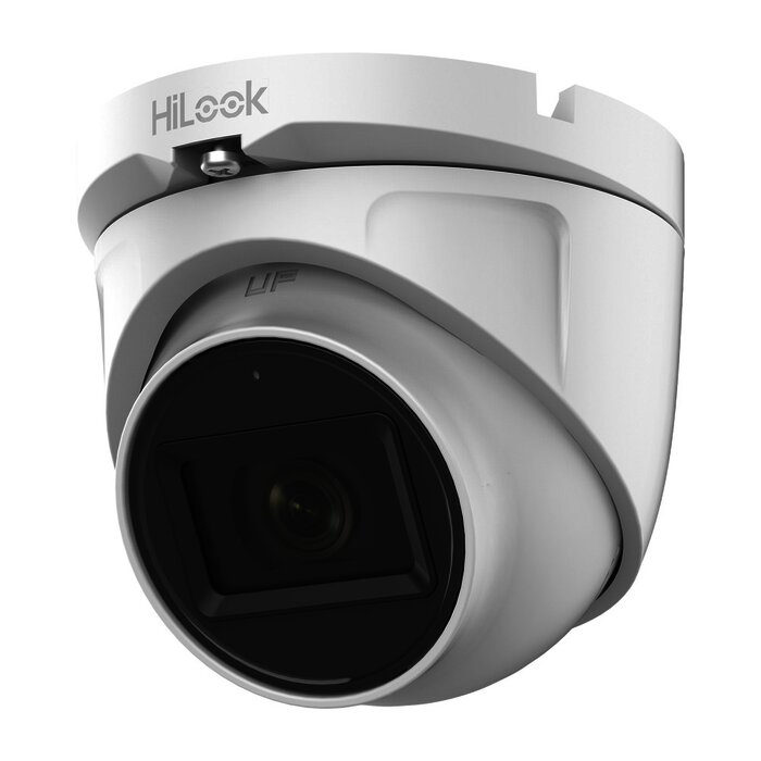 Domo TURBOHD 2 Megapixel / Gran Angular 106° / Lente 2.8 mm / Audio por Coaxitron / 30 mts IR EXIR / Exterior IP66 / 4 Tecnologías / dWDR