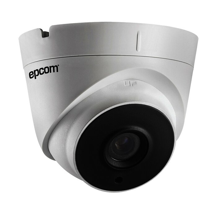 Turret TURBOHD 5 Megapixel / Gran Angular / Lente 2.8 mm / 40 mts Smart IR / IP67 / Tecnología 4 en 1