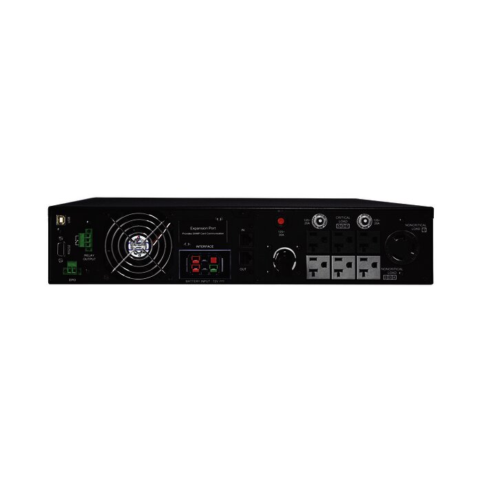 UPS de 3000 VA/2700 W, Online Doble Conversión, Entrada 120 Vca NEMA L5-30P, Onda Senoidal Pura, Torre o Rack de 2 UR, Con 6 Tomas NEMA 5-20R y 1 NEMA L5-30R