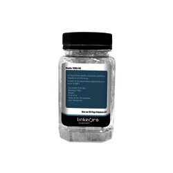 Bote con 100 Piezas de Plug Modular RJ45 Cat6 blindado con pin de tierra, chapado de oro a 30 micras para durabilidad extrema