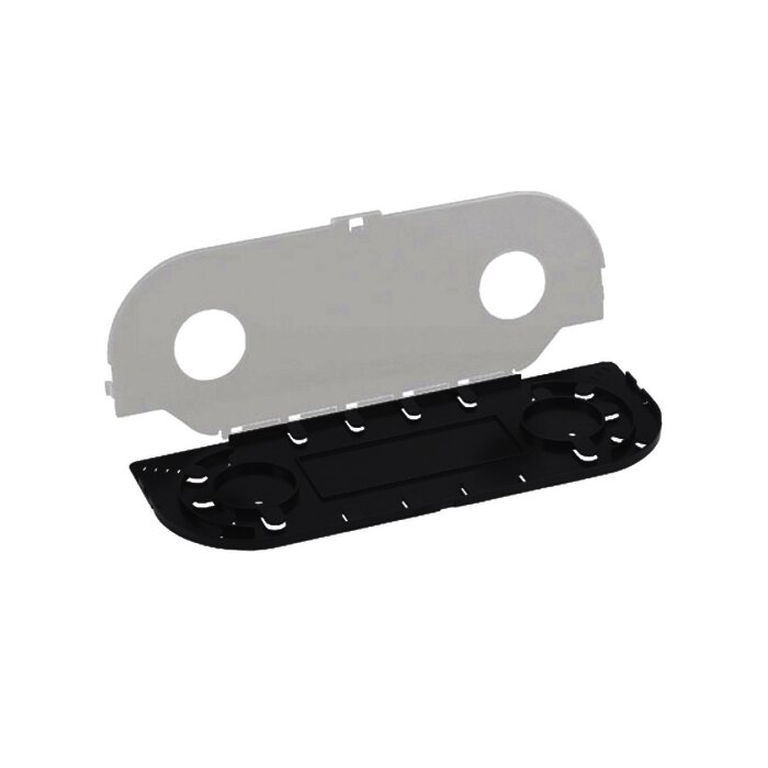 Charola de Empalme para Fibra Óptica, Para Protección de 24 Empalmes, Compatible con los Paneles FCEU o FRMEU