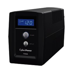 UPS de 750 VA/420 W, Topología Línea Interactiva, Entrada 120 Vca NEMA 5-15P, y 6 Salidas NEMA 5-15R, Con Regulador de Voltaje (AVR)