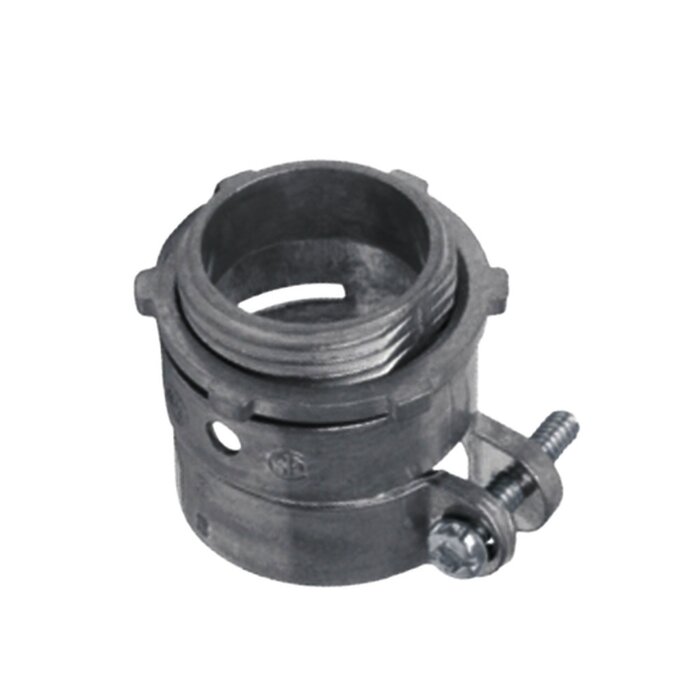 Conector recto para tubo flexible de 1" (25 mm).