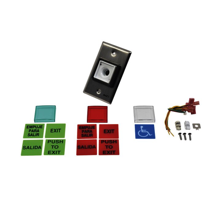 Botón de Salida / MÚLTIPLES Placas/ Luz LED /2 Años Garantia