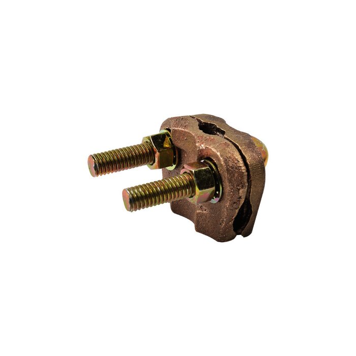 Conector de Varilla 3/4" a Cable Calibre 2/0 (Doble cero) a 350 Kcm.