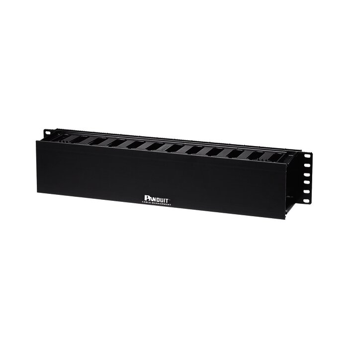 Organizador de Cables Horizontal PatchLink, Sencillo (Solo Frontal), Para Rack de 19in, 2UR