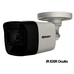 Bullet TURBOHD 4K (8 Megapixeles) / Gran Angular 102º / Lente 2.8 mm / Exterior IP67 / IR EXIR 30 mts / dWDR