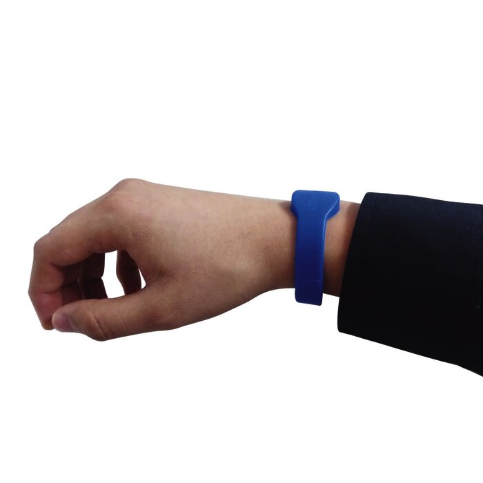 Brazalete Mifare 13.56 Mhz, 65 mm Diametro , color azul