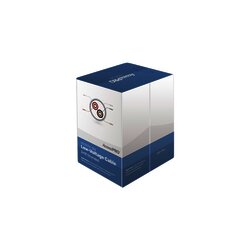 Bobina de 305 metros, con 2 cables calibre 18, FRPVC, CM, para aplicaciones en control de acceso