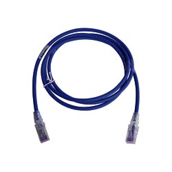 Patch Cord MC6 Modular Cat6 UTP, CM/LS0H, 5ft, Color Azul