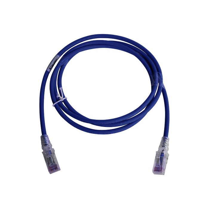 Patch Cord MC6 Modular Cat6 UTP, CM/LS0H, 5ft, Color Azul