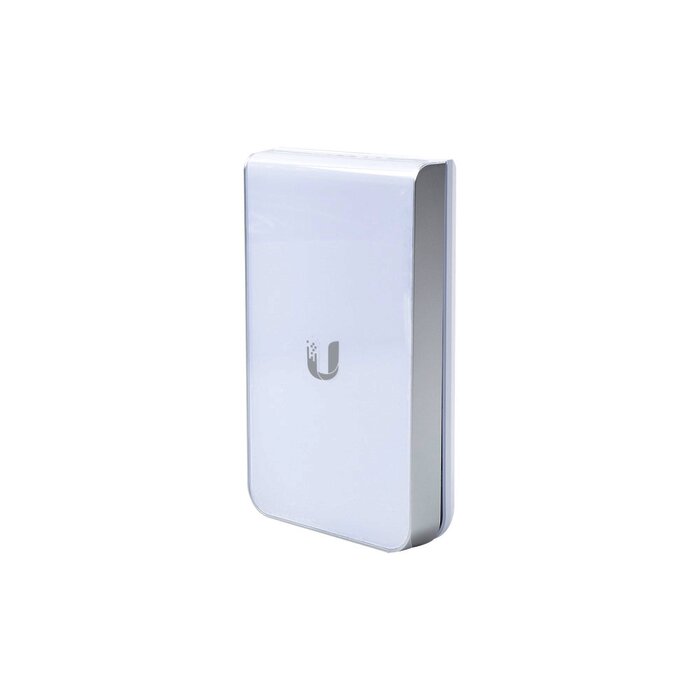 Access Point UniFI doble banda cobertura 180&deg; MIMO 2x2 diseño placa de pared con dos puertos adicionales, hasta 100 usuarios Wi-Fi