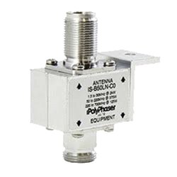 Protector Coaxial de 10MHZ a 1GHZ Con Bloqueador de DC y Conectores N Hembra