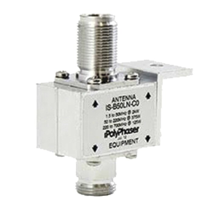 Protector Coaxial de 10MHZ a 1GHZ Con Bloqueador de DC y Conectores N Hembra