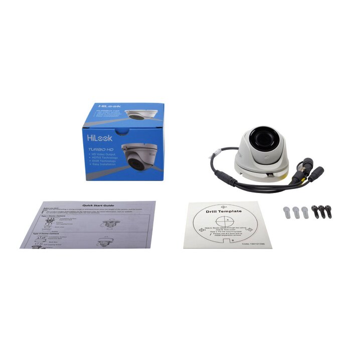 Turret TURBOHD 1080p / Lente 2.8 mm / 20 mts IR EXIR / 4 Tecnologías (TVI / AHD / CVI / CVBS) / IP66