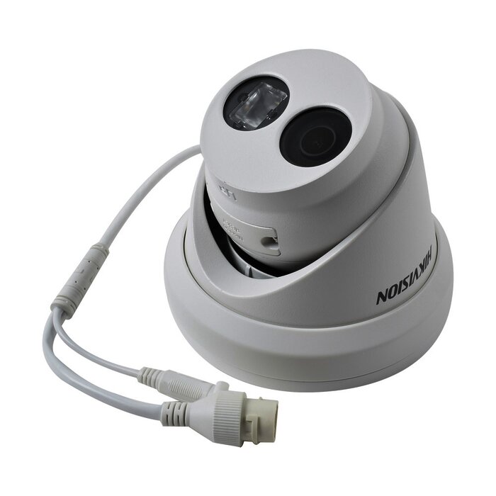 Turret IP 4 Megapixel / 30 mts IR EXIR / Exterior IP67 / WDR 120 dB / PoE / Lente 2.8 mm / Videoanaliticos Integrados