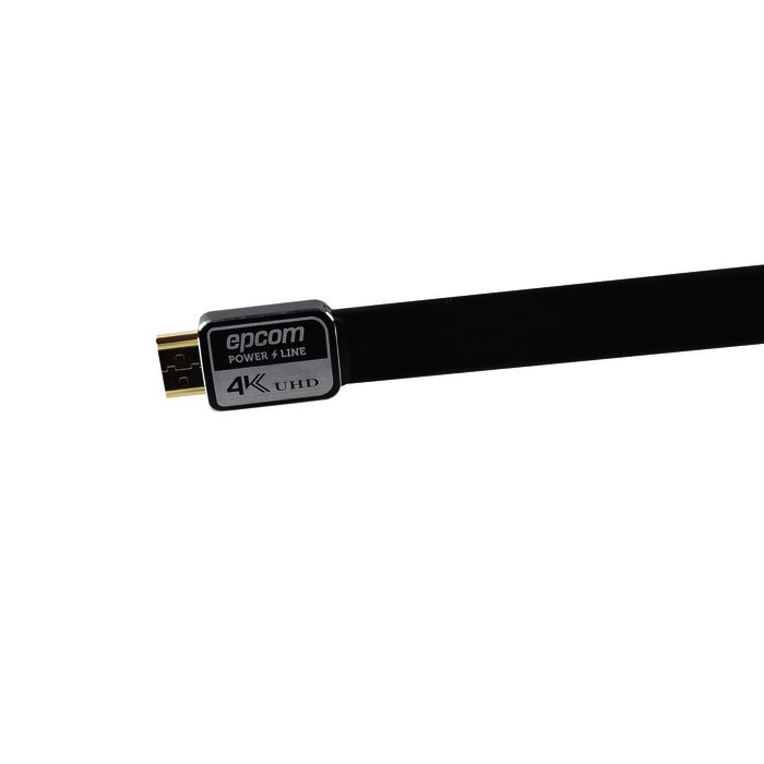 Cable HDMI versión 2.0 plano de 1M (3.2 ft) optimizado para resolución 4K ULTRA HD