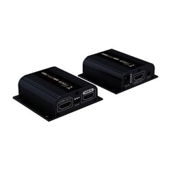 Kit extensor HDMI con loop de salida, para distancia de 50 metros con cable Cat 6 , Solo una fuente de alimentación en el transmisor, con control IR, 1080 p @ 50/60 Hz , compatible con HDCP.