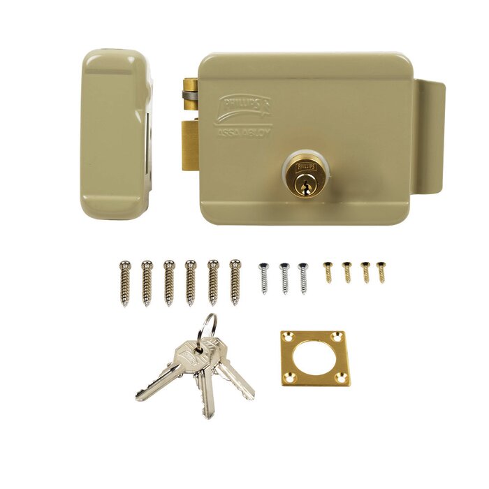 Cerradura Eléctrica /Incluye Llave / Izquierda / Exterior