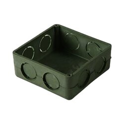 Caja cuadrada de 1 para instalaciones con tuberia PVC Conduit pesado