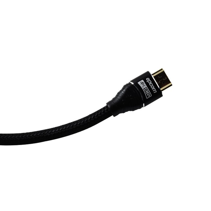Cable HDMI versión 2.0 redondo de 1m (3.2 ft) optimizado para resolución 4K ULTRA HD