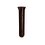 Taquete cafe 5/16" para tornillo 10mm x 1 3/4" (100pzs) (1104-04100)