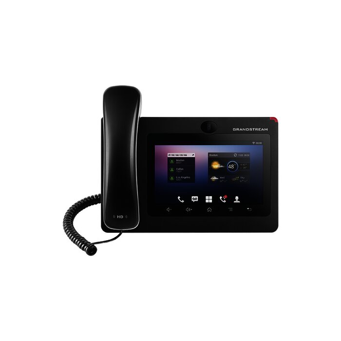 Teléfono IP GrandStream Empresarial para Videoconferencias con Android 7, 16 lineas, procesador 4 nucleos