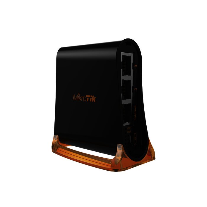 (hAP mini) Router 3 puertos 10/100 Mbps, Wi-Fi 2.4 GHz 802.11 b/g/n, Antena 360º 1.5 dBi, hasta 158 mW de potencia