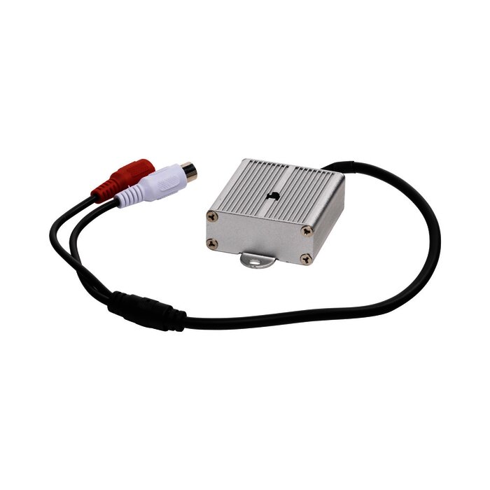 Micrófono omnidireccional, tipo cuadro, a prueba de explosión, con distancia de recepción de 10 - 100 m cuadrados