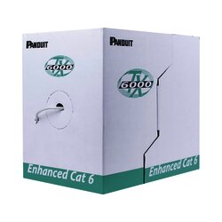 Bobina de Cable UTP 305 m. de Cobre, Pan-Net, Reelex, Gris Internacional, Categoría 6 Mejorado (23 AWG), PVC (CM), de 4 pares