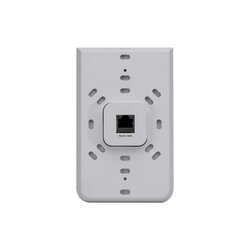 Access Point UniFI doble banda cobertura 180&deg; MIMO 2x2 diseño placa de pared con dos puertos adicionales, hasta 100 usuarios Wi-Fi
