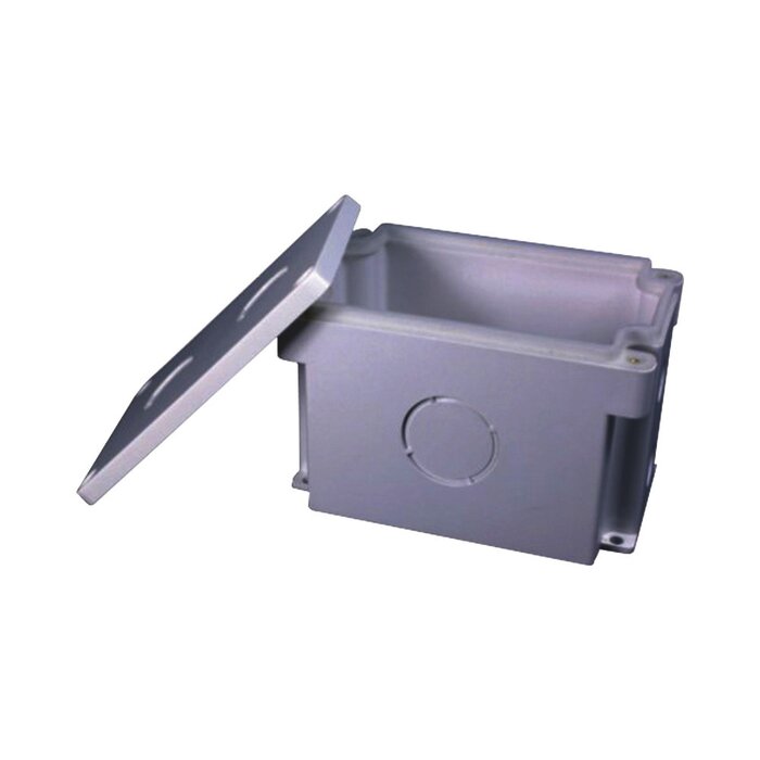 Caja Superficial a prueba de agua (IP67) con 2 salidas para Aplicaciones Industriales