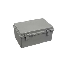 Gabinete Plástico para Exterior (IP65) de 150 x 220 x 105 mm Cierre por Broche.