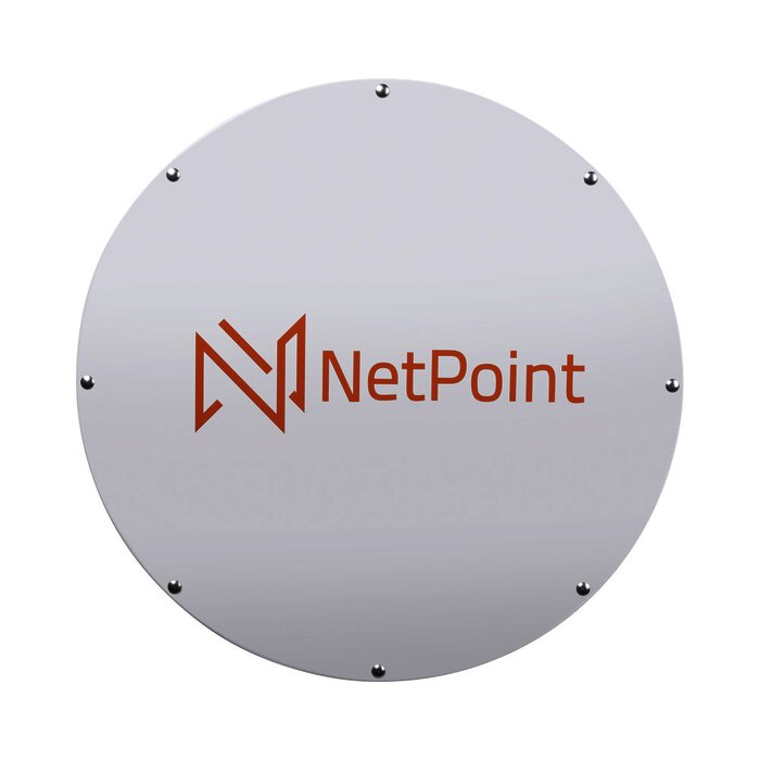 Antena blindada de alto rendimiento de 2 ft, 4.9-6.4 GHz, Ganancia 30 dBi con SLANT de 45 ° y 90 °, Conectores N-hembra, montaje con alineación milimétrica.