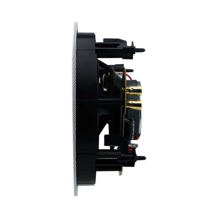 Phantom Series Altavoz de techo de 2 vias, woofer de polietileno inyectado de 6.5in, Tweeter giratorio de 1in, 5-90 watts 8 Ohms