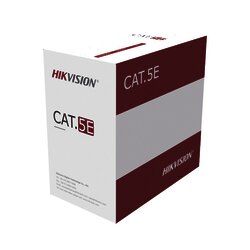 Bobina de Cable UTP 305 mts / Cat 5E / CCA / 24 AWG / PVC / Uso en Interior