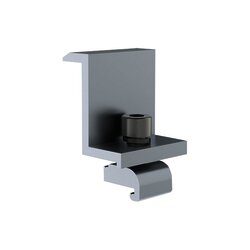 Sujetador final 30 mm para montaje de paneles solares en riel7