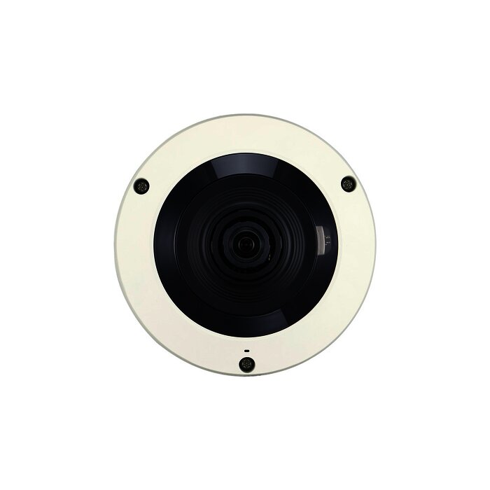 Fisheye IP Interior 6 Megapixel / WDR 120dB / IR 15m / PTZ Digital 8X / Video Analíticos Avanzados / Entrada y Salida de Audio y Alarma