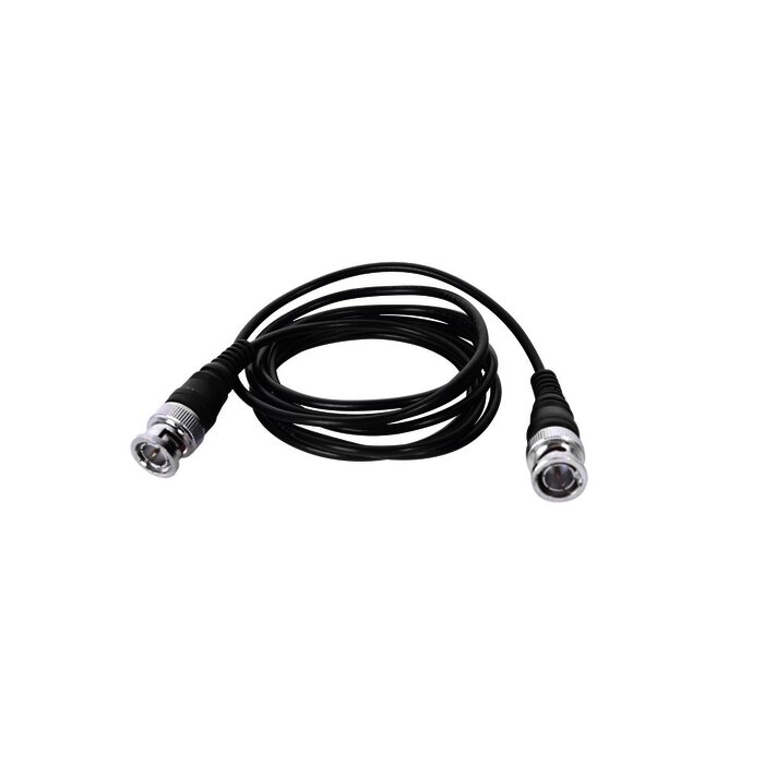 Cable Coaxial armado con conector BNC y longitud de 1.5m, Optimizado para HD ( TurboHD, HD-SDI, AHD )