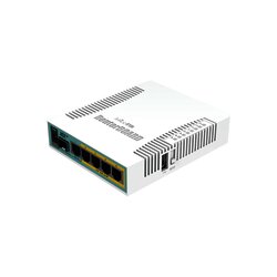 (hEX PoE) Routerboard 5 puertos Gigabit Ethernet PoE 802.3at, 1 Puerto USB