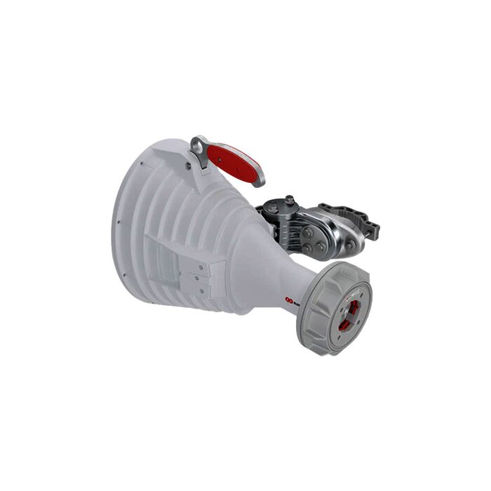 Antena asimétrica de 30° (30°H 20°V) 20.5 dBi tipo cuerno 5180-6000 MHz altamente eficiente, sin cables, sin perdidas, sin lóbulos listas para TwistPort