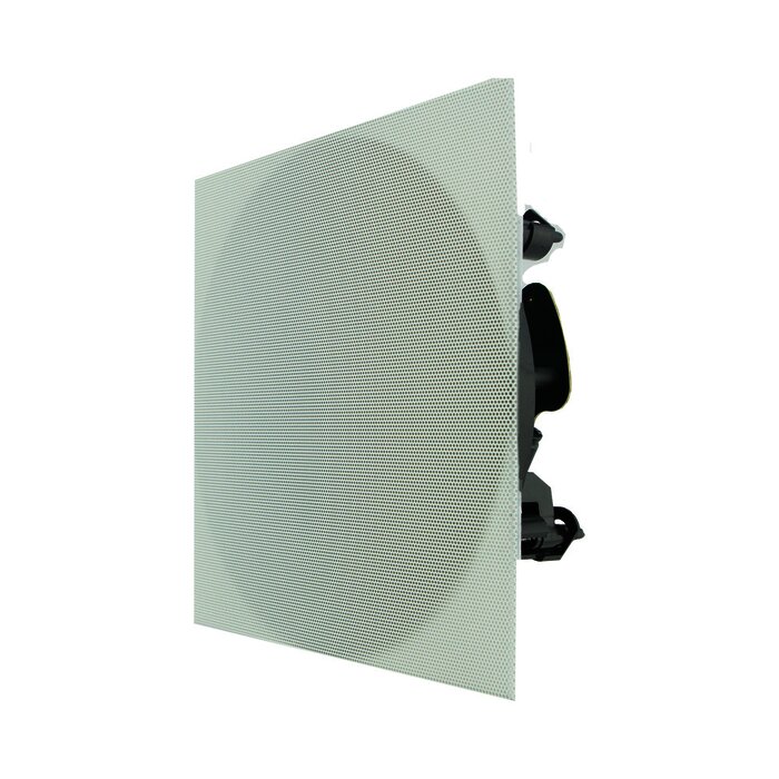 Phantom Series Altavoz de techo de 2 vias, woofer de polietileno inyectado de 6.5in, Tweeter giratorio de 1in, 5-90 watts 8 Ohms