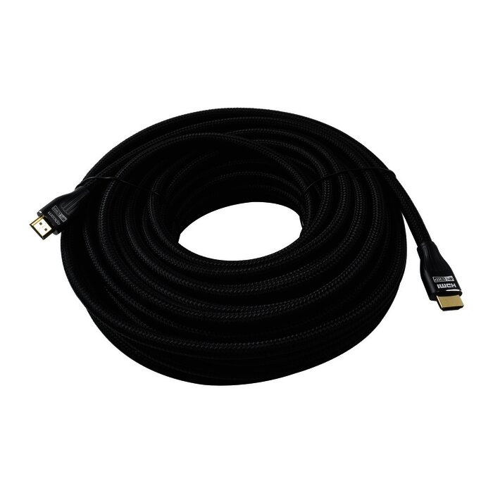 Cable HDMI versión 2.0 redondo de 20m (65.61 ft) optimizado para resolución 4K ULTRA HD