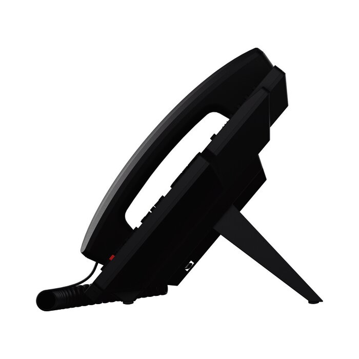 Teléfono IP Empresarial con Estándares Europeos, 16 lineas SIP con pantalla LCD a color, 30 teclas DSS/BLF, puertos Gigabit, IPv6, Opus y conferencia de 3 vías, PoE/DC (incluye fuente).